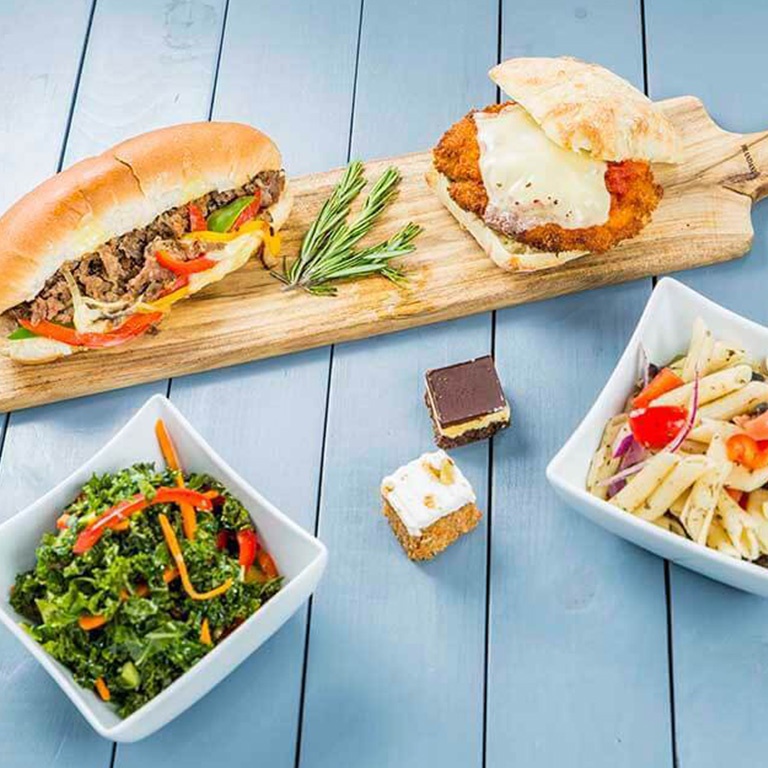 Hot Highend Lunch Sandwiches Meal